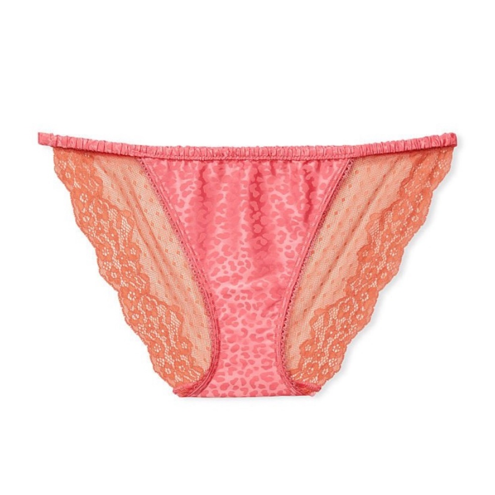 VS satin & lace bikini panty